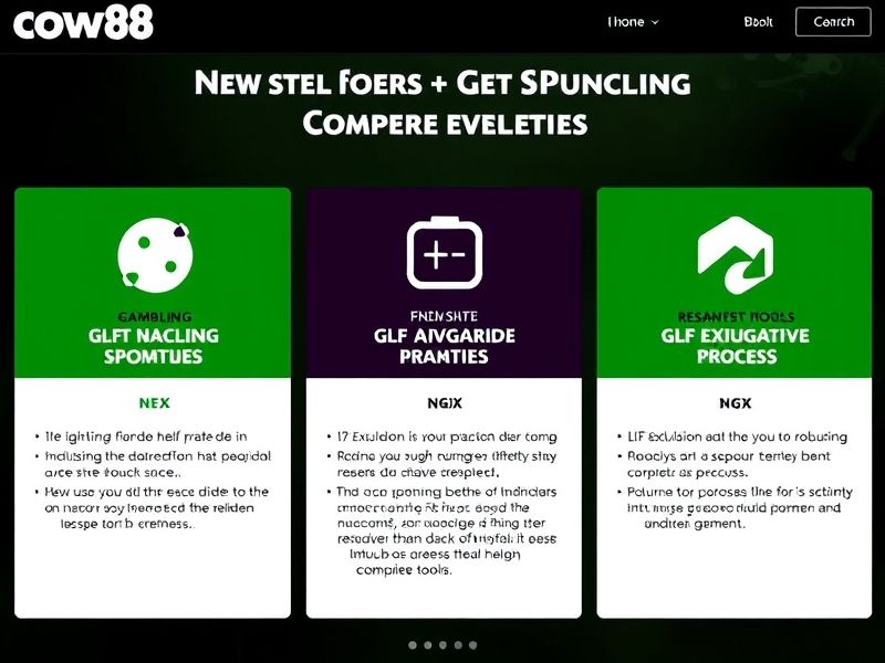 Welcome to cow88.com, the official site for high-quality online gambling games. Explore casinos, sports betting, poker, and more on a secure and licensed platform.