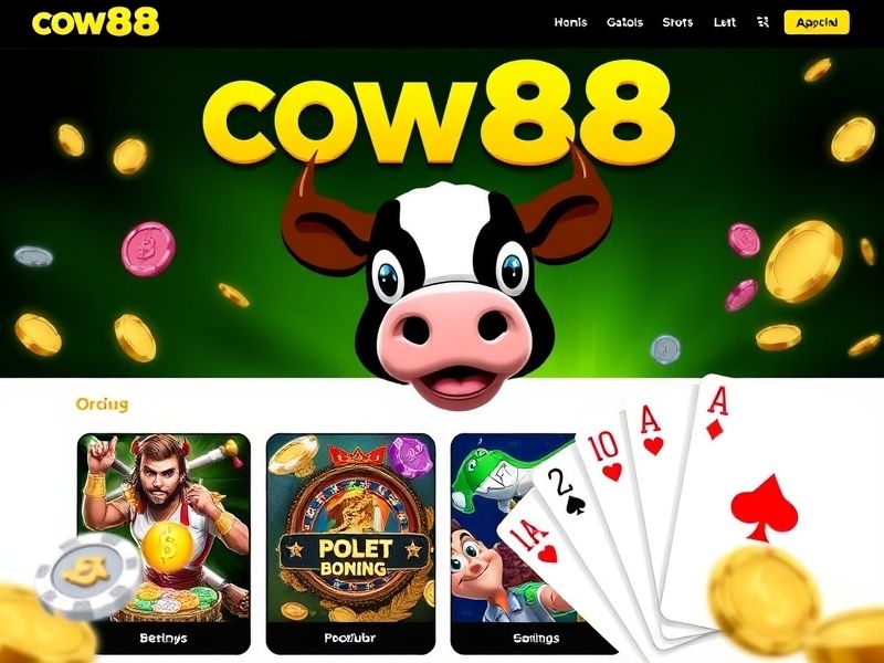 Welcome to cow88.com, the official site for high-quality online gambling games. Explore casinos, sports betting, poker, and more on a secure and licensed platform.